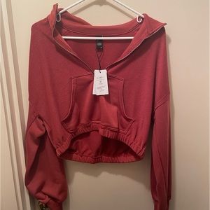 Cider Carmine Quarter-Zip